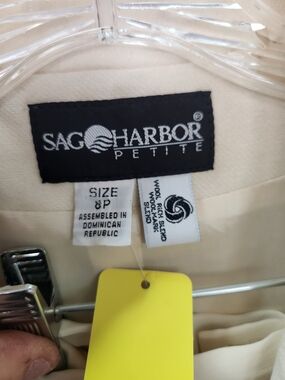 Sag Harbor Petite Cream Blazer